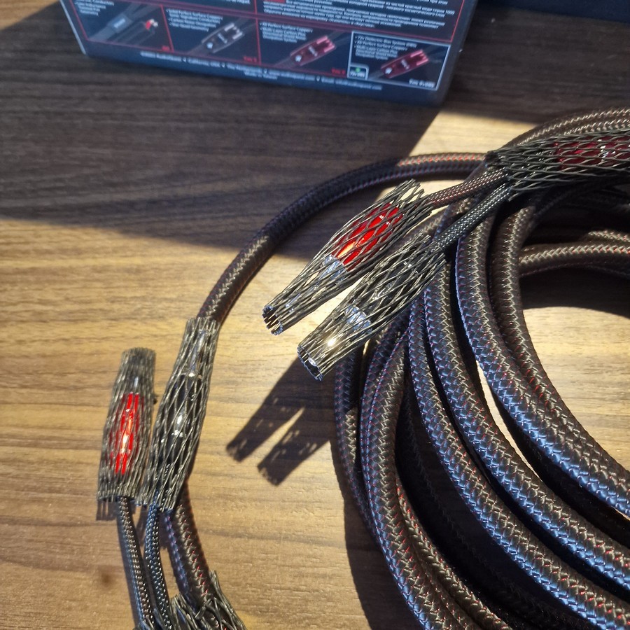 AudioQuest Type-9 DBS luidsprekerkabel 2x 4 meter (retour) - Afbeelding 2